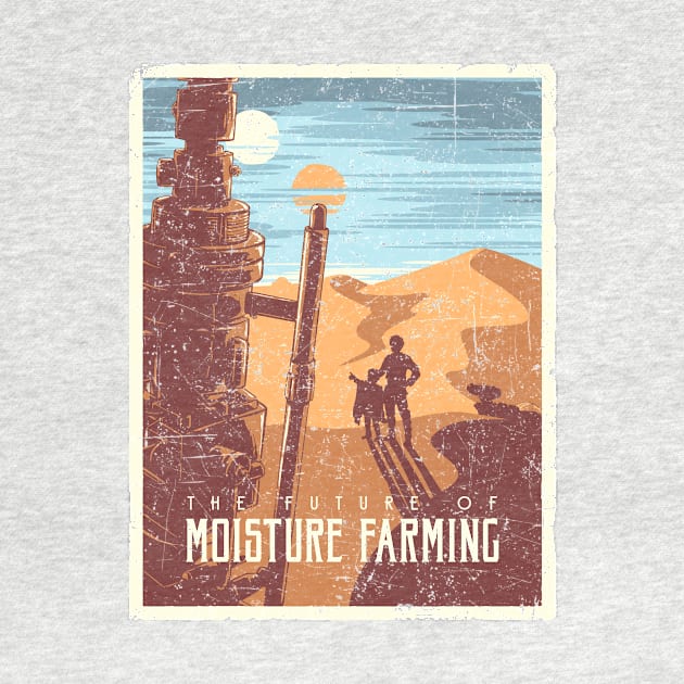 The Future of Moisture Farming (sunrise variant) by djkopet